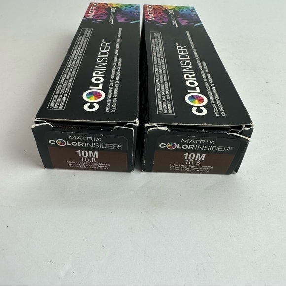 Matrix Color Insider 10M Permanent Hair Color Ammonia Free Two Tubes NEW - Picture 2 of 6